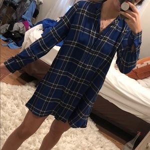 Flannel dress